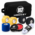 187 Hockey Accessory Bundle mit Tasche, zwei Schlägertapes, zwei Stutzentapes, Grip Tape, Stick Wax und einem Paar Waxed Pro Laces – Beispielkonfiguration