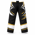 187 Hockey Inline Pants Gold Black White – Rückansicht, Produktvisualisierung