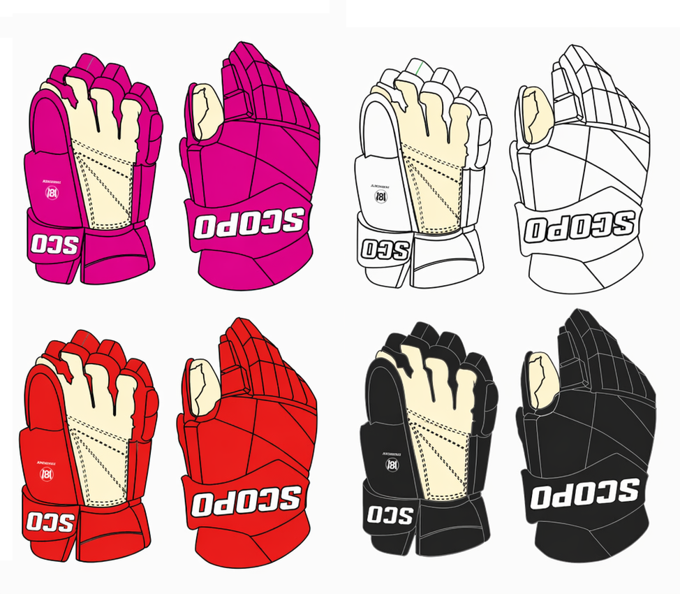 187 Hockey SCOPO Pro Gloves