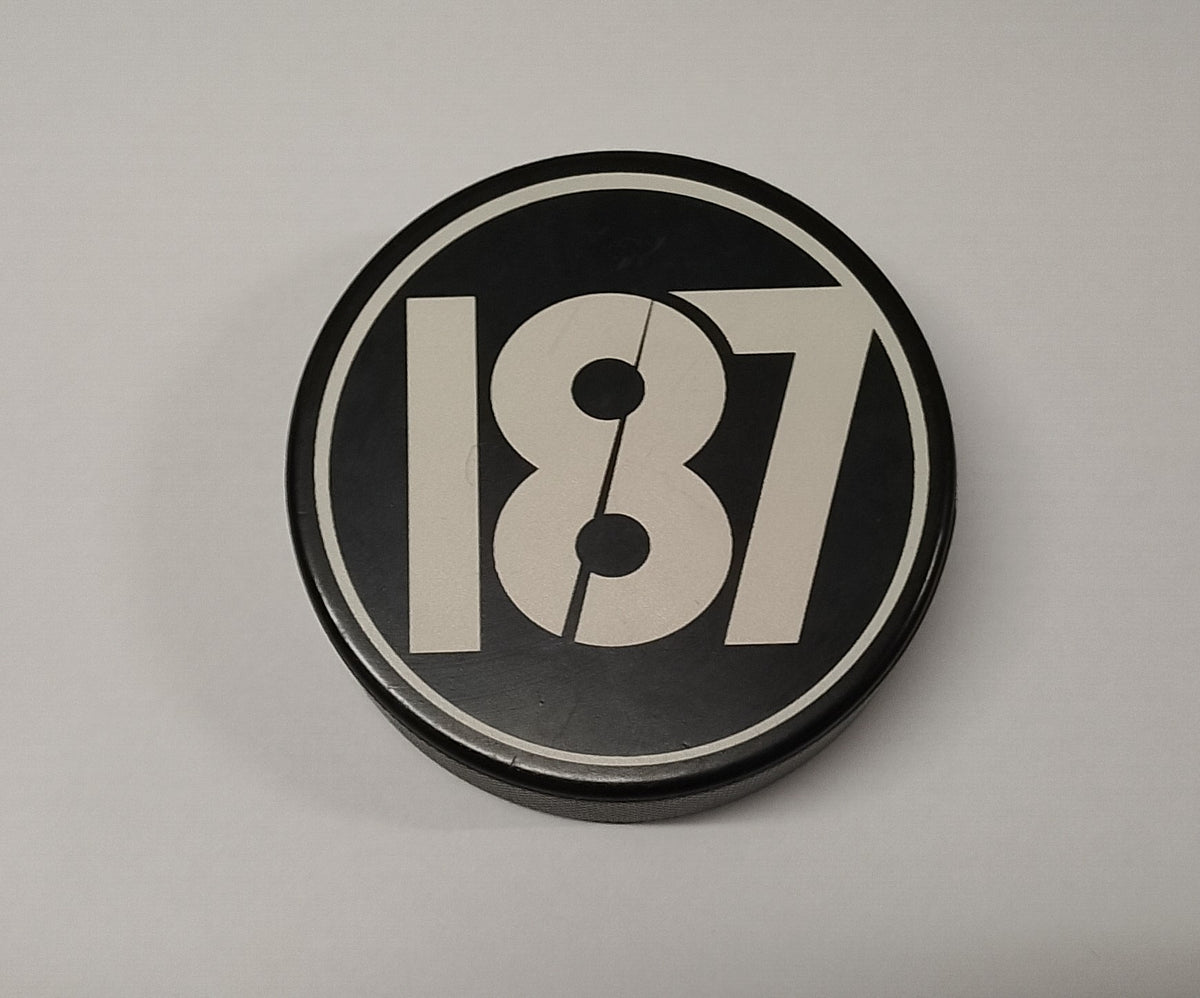 187 Hockey Logo Game Puck (100 Stück Packung)