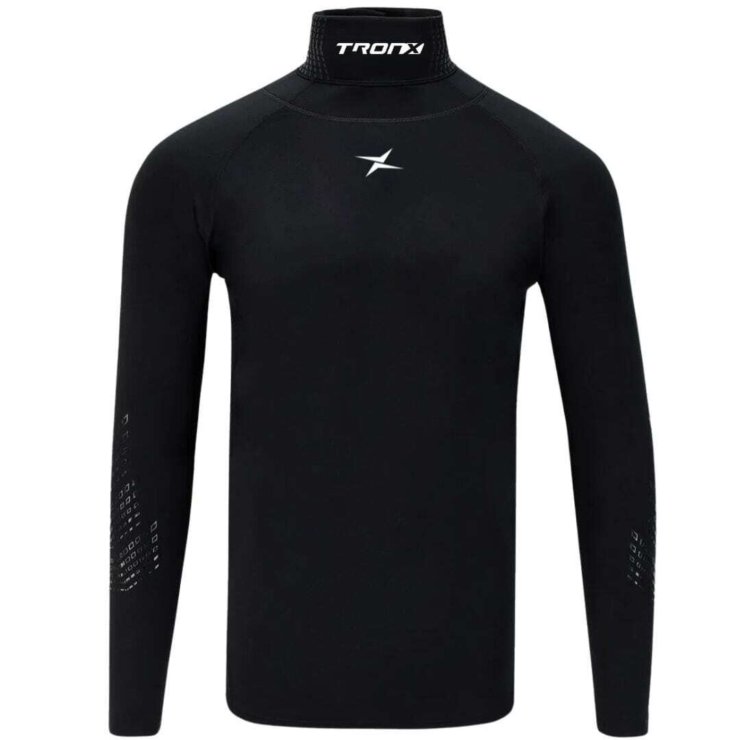 TronX Compression Cut Resistant Neck Guard Shirt Senior