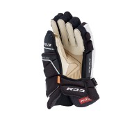 CCM Super Tacks AS1 Handschuhe Junior schwarz/weiß - 12"