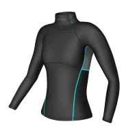 Shock Doctor Womans Ultra Compression Neckguard Shirt LS