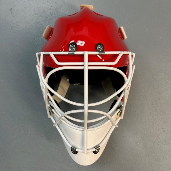 APEX Goalie Maske 2 Piece Combo Pro Non-Certified "Elite Carbon"