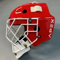 APEX Goalie Maske 2 Piece Combo Pro Non-Certified "Elite Carbon"