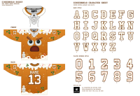 187 Hockey Gingerbread Man Jersey