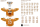 187 Hockey Gingerbread Man Jersey Adult 48